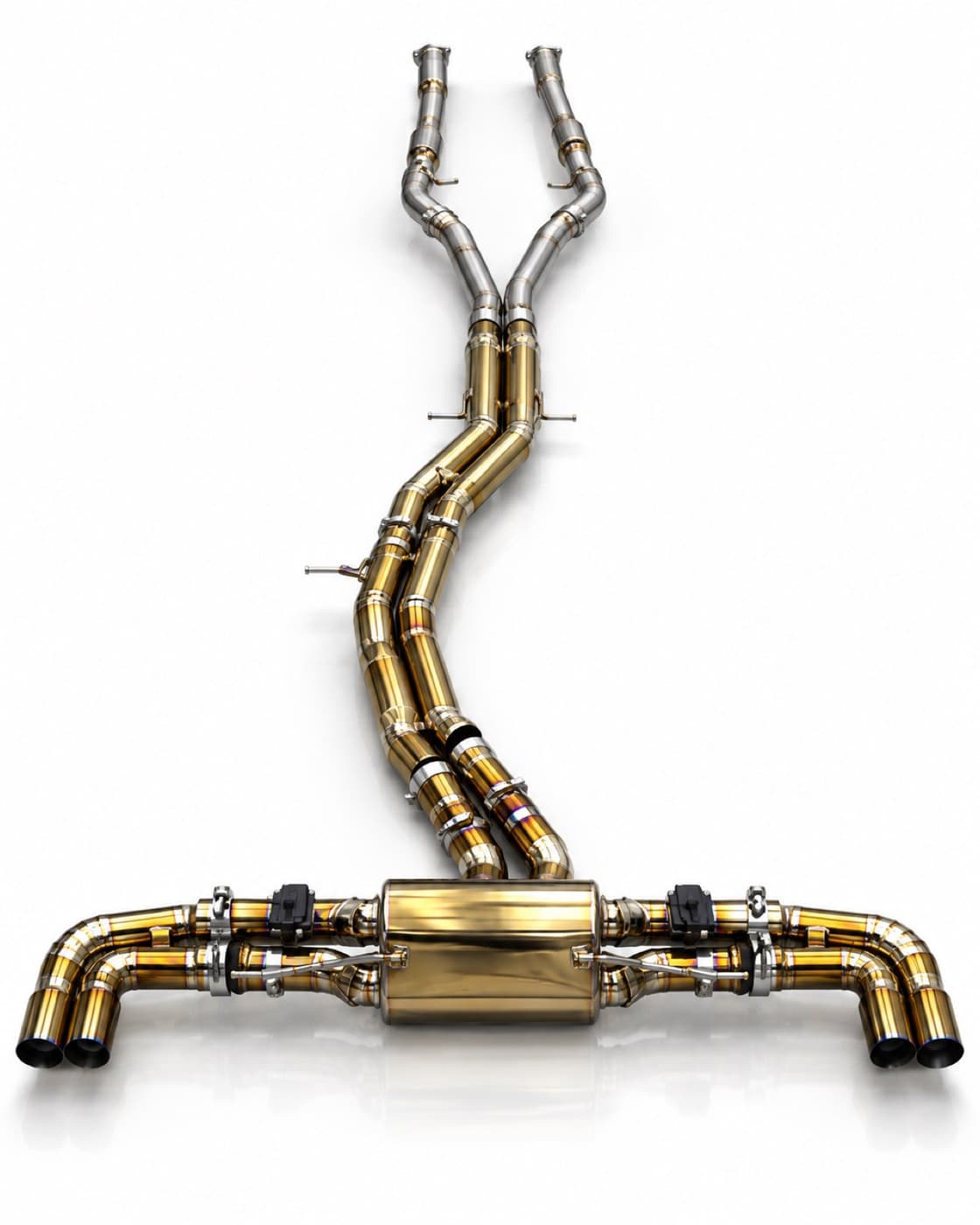 AUDI Q8 2019+ DIAVOLO VALVED CATBACK EXHAUST + DOWNPIPES