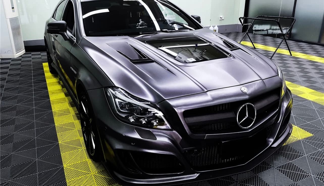 CLS 63/550 CARBONFIBER HOOD