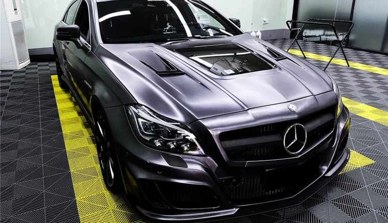 CLS 63/550 CARBONFIBER HOOD