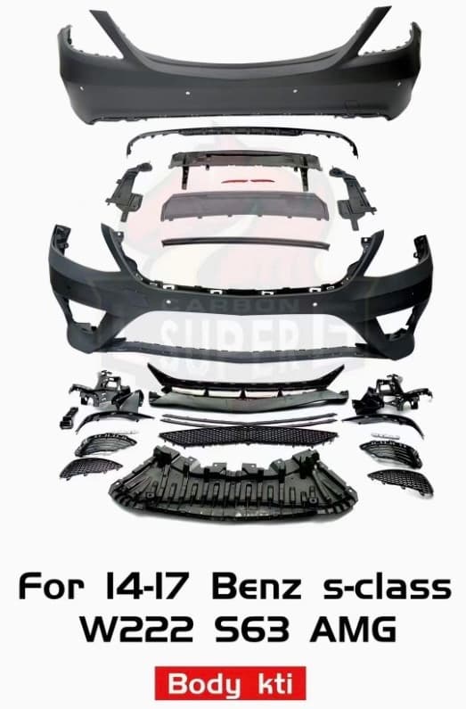 2014-2017 s class pre facelift to amg style conversion kit