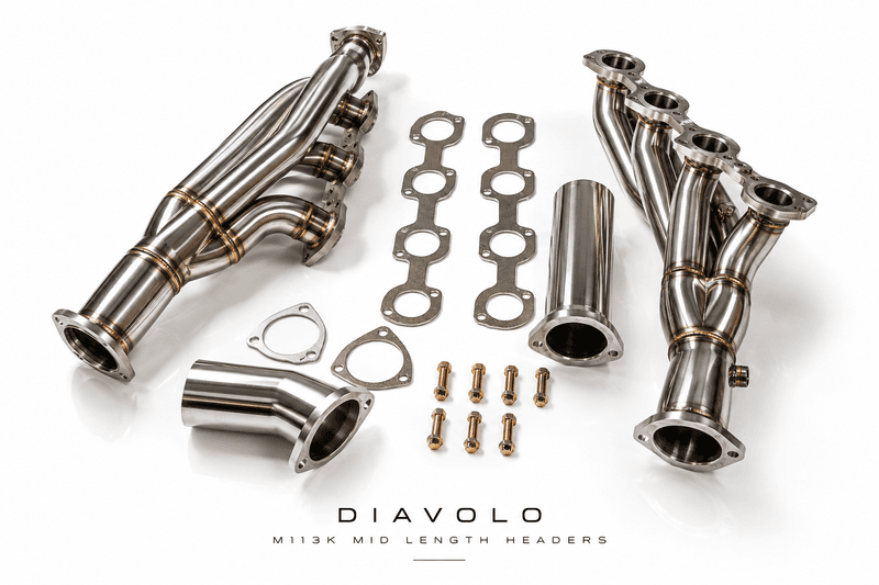 MERCEDES BENZ M113K/M113 MID-LENGTH HEADERS