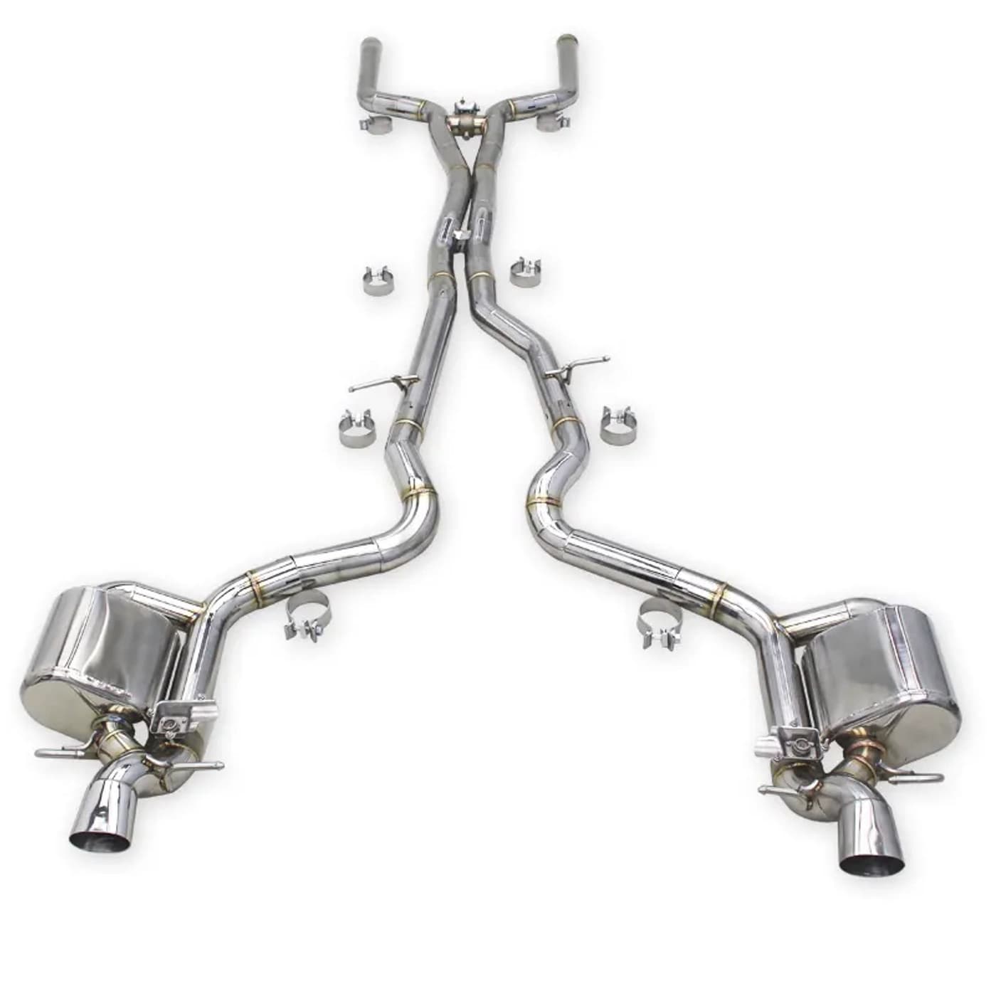 MERCEDES-BENZ S63 AMG COUPE C217 5.5T CATBACK EXHAUST+DOWNPIPE BUNDLE DEAL