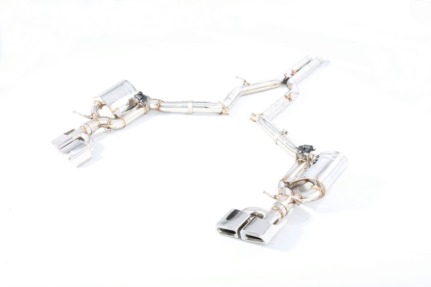 Mercedes Benz CLS63/550 stainless steel 304/ Titanium exhaust with valves