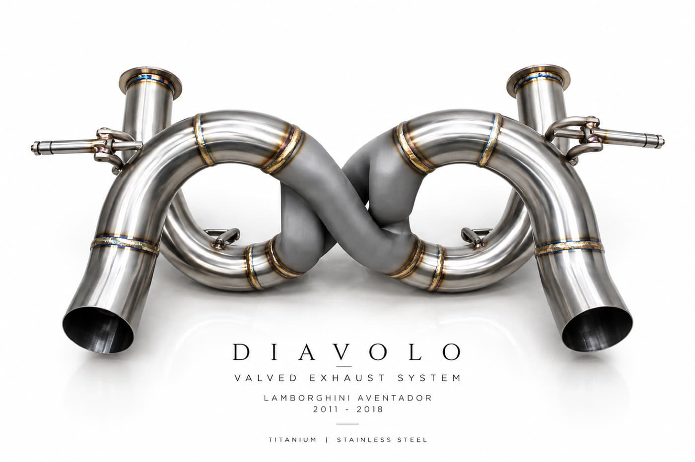 LAMBORGHINI AVENTADOR 2011-2018 DIAVOLO VALVED EXHAUST SYSTEM