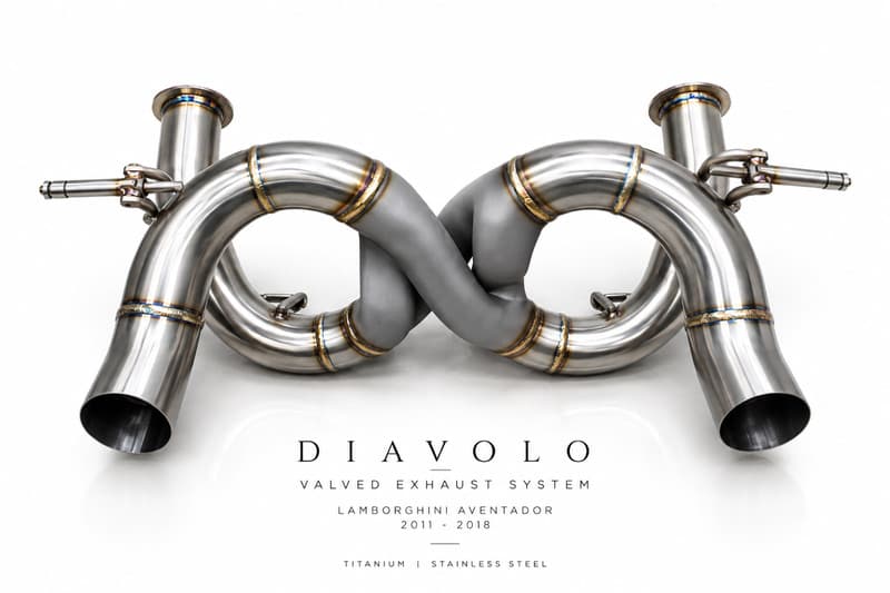 LAMBORGHINI AVENTADOR 2011-2018 DIAVOLO VALVED EXHAUST SYSTEM