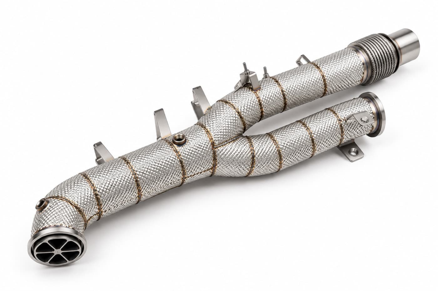 PORSCHE 911 992 2020+ DIAVOLO HIGH-FLOW EXHAUST SECTION